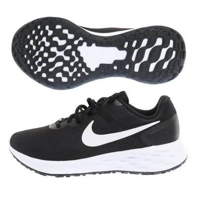 【2/5 24h限定 エントリー&対象4店舗買い回りで最大P10倍!】ナイキ(NIKE)(メンズ)スポーツシューズ ランニングシューズ レボリューション 6 NN 4E DD8475-003