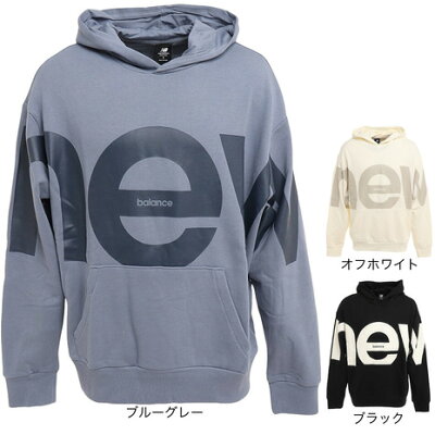 【30%OFFクーポン!5日23:59迄】ニューバランス(new balance)(メンズ、レディース)スウェット パーカー OoB オーバーサイズ スウェットプルオーバーフーディ UT23504