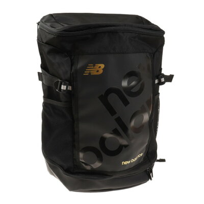 ニューバランス(new balance) リュック 撥水 トップローディングバッグ 35L バックパック ブラック JABP1626 BLG (メンズ、レディース、キッズ)