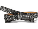 ケイトスペード ベルト (取寄) ケイトスペード 19 ウム グリッター ボウ ベルト Kate Spade New York Kate Spade New York 19 mm Glitter Bow Belt Black