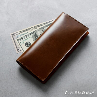 【土屋鞄】 コードバン 長財布 ロングウォレット メンズ 財布 ビジネス財布 大容量 本革 オールレザー ブランド プレゼント ギフト 誕生日 日本製 バレンタイン 彼氏 旦那 夫