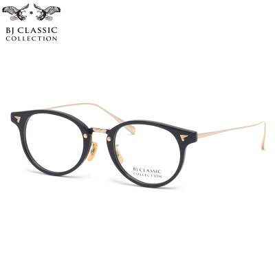 BJ CLASSIC COLLECTION COM-510NT 1-1 46 メガネ BJクラシックコレクション COMBI コンビシリーズ セルロイド チタン 日本製 made in japan メンズ レディース