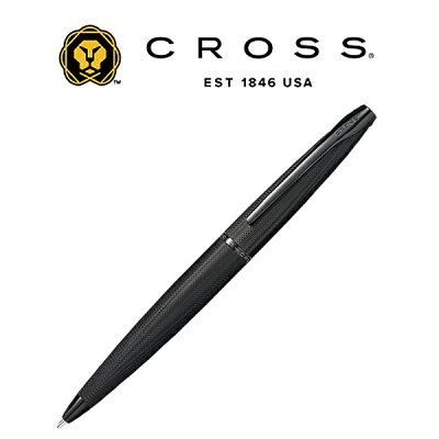 【CROSS】クロス ATX エイティエックス ボールペン 油性 ブラッシュトブラック CROSS882-41【メール便可能】【メール便の場合商品ボックス付属なし】