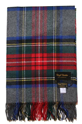 【正規取扱店】ジョンストンズ ラムズウールブランケット グレー スチュアート(VU6124 Grey Stewart WD000127 Johnstons LAMBSWOOL BLANKET)