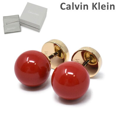 カルバンクライン ピアス KJ9RJE140400 レッド/ゴールド レディース アクセサリー Calvin Klein 【送料無料(※北海道・沖縄は配送不可)】
