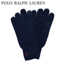 ラルフローレン　手袋（メンズ） 2021秋冬 ポロ ラルフローレン 手袋 PC012-433 ネイビー メンズ POLO RALPH LAUREN【メール便送料無料】