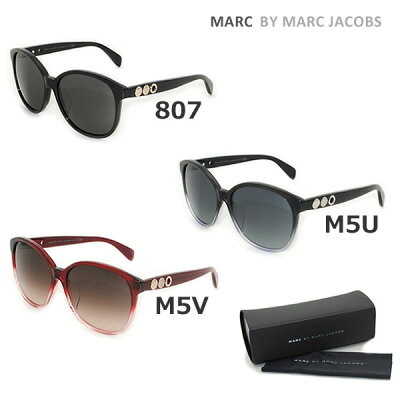 【国内正規品】 MARC BY MARC JACOBS (マークバイ マークジェイコブス) サングラス MMJ498FS 807 M5U M5V アジアンフィット UVカット マーク・ジェイコブス レディース 【送料無料(※北海道・沖縄は1,000円)】