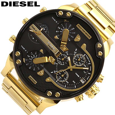 DIESEL ディーゼル腕時計 時計 DZ7333 Mr. Daddy ミスターダディ クロノグラフ メンズ クオーツ カジュアルプレゼント ギフト 1年保証 送料無料