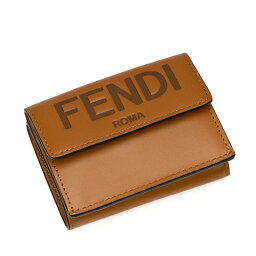 フェンディ 【ハッピープライス】フェンディ FENDI 3つ折り財布(小銭入れ付き) ブラウン FENDI ROMA 8M0395 AAYZ F0QVK CUOIO+OS [2021AW]