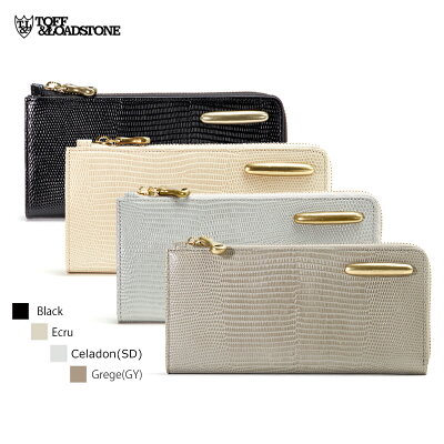 ノベルティ付 トフアンドロードストーン デリスリザード ウォレット L字ジッブ 長財布 本革 Women's Delice Lizard Wallet TOFF&LOADSTONE TLA-360 レディース 日本製 プレゼント ベストセラー