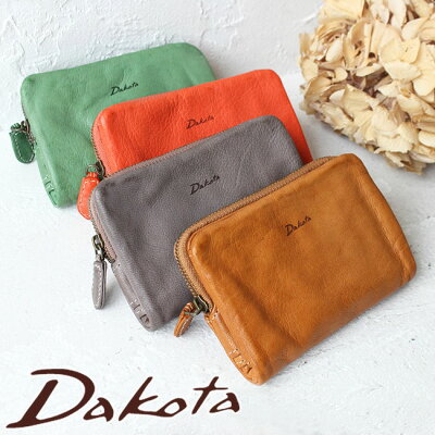 【選べるノベルティ&無料ラッピング可】ダコタ 財布 二つ折り財布 Dakota ティント 0030220 レディース ブランド 小銭入れ付き レザー 本革 ヤギ革 カジュアル おしゃれ 正規品 ギフト プレゼント