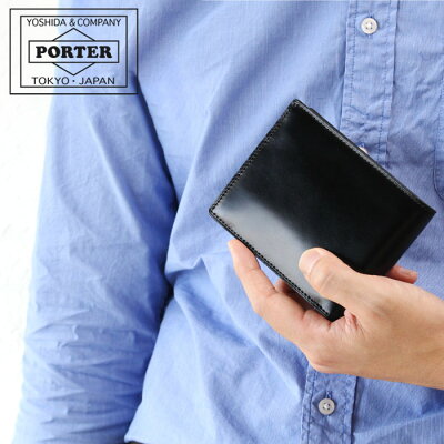 【楽天カードで12倍】【一年保証】吉田カバン ポーター ビル コードバン 二つ折り ウォレット PORTER BILL CORDVAN WALLET 184-02270 吉田かばん 正規品 プレゼント メンズ 男性