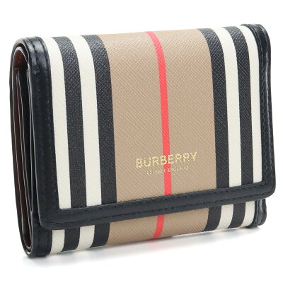 バーバリー BURBERRY 3つ折り財布 ブランド財布 ブランドミニ財布 コンパクト財布 ブランドロゴ 8026003 A7026 ARCHIVE BEIGE マルチカラー bos-03 gsw-2 ブランド財布