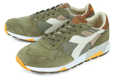【バラエティクーポン配布中】【セール】 Diadora heritage(ディアドラ ヘリテージ) TRIDENT 90 NYL(トライデント 90 NYL) 161303 C6731 オリーブ/ドライハーブ 【交換・返品・ラッピング対象外】