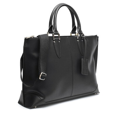 【2000円OFFクーポン配布中!】 ギオネ GUIONNET メンズ バッグ ブリーフケース OEM-PG003-BLK 革の魅力を存分に引き出すシンプルな逆台形デザイン ビジネス 2way ブリーフケース【ブランド】 ビジネスバッグ