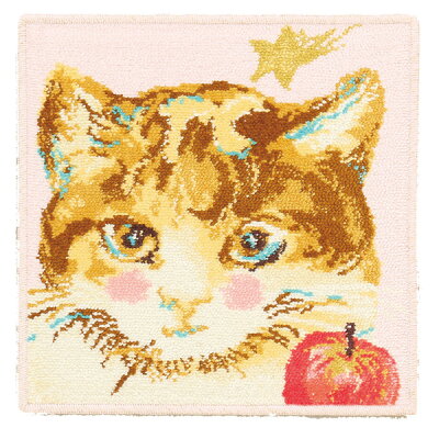 ツモリ チサト フランソワーズキャット タオルハンカチ レディース シェニール織り ネコ UCHINO ウチノ タオル 【内野タオル】 ギフト対応 贈り物 プレゼント