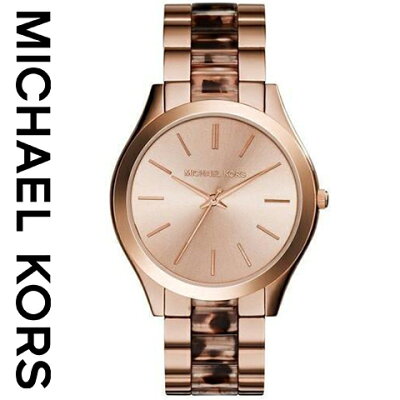 マイケルコース 時計 mIchael kors watch mIchael kors 時計 マイケルコース 腕時計 レディース MK4301 インポート 誕生日 ギフト プレゼント 彼女 べっ甲風 ピンクゴールド 海外取寄せ 送料無料