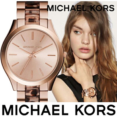 マイケルコース 時計 mIchael kors watch mIchael kors 時計 マイケルコース 腕時計 レディース MK4301 インポート 誕生日 ギフト プレゼント 彼女 べっ甲風 ピンクゴールド 海外取寄せ 送料無料