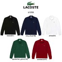 ラコステ 服 メンズ LACOSTE(ラコステ)ポロシャツ クラシックフィット 長袖 鹿の子 テニス ゴルフ メンズ 男性用 L1312