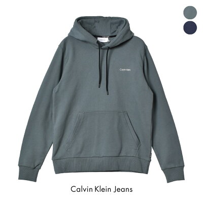 カルバンクラインジーンズ フーディー メンズ CALVIN KLEIN JEANS スモールチェストロゴフーディー CK ブランド トップス 長袖 プリント ウェア スポーティ ロゴ シンプル カジュアル ストリート おしゃれ フード パーカー 裏地 裏起毛