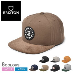 ブリクストン 《クーポンで4,030円》ブリクストン 帽子 メンズ レディース BRIXTON OATH III SNAPBACK ユニセックス キャップ スナップバックキャップ 6パネル ベースボールキャップ シンプル ブランド ストリート カジュアル おしゃれ ブラウン 茶 カーキ ブラック 黒 グレー