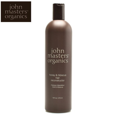 【SALE 限定クーポン配布】JOHN MASTERS ORGANICS ジョンマスター オーガニック トリートメント ハニー&ハイビスカス ヘアリコンストラクター 473ml 天然素材 ヘアケア ナチュラル コスメ マッサージ オーガニック 天然由来成分 はちみつ【返品不可】 【航空便対象外商品】