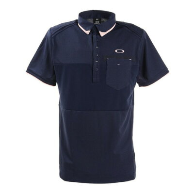 【4/1限定 最大6,000円OFFクーポン!】オークリー(OAKLEY)(メンズ)ゴルフウェア BLOCKINGSHIRT 半袖ポロシャツ FOA402502-67Z