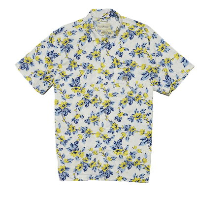 (デニム&サプライ ラルフローレン)Denim&Supply Ralph Lauren 半袖シャツ Floral Cotton Poplin Shirt