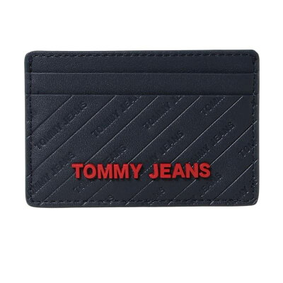 トミーヒルフィガー TOMMY HILFIGER パスケース カードケース 定期入れ メンズ レディース ユニセックス ロゴ柄 シンプル Twilight Navy 送料無料/込 バレンタインデー