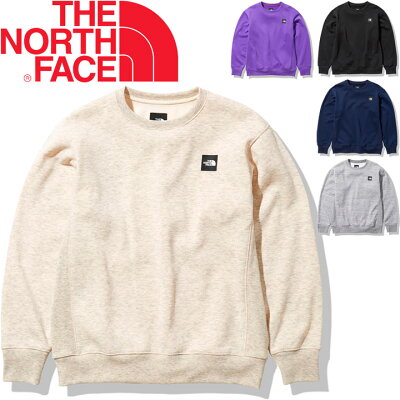 スウェットシャツ 裏起毛 長袖 メンズ トレーナー/ノースフェイス THE NORTH FACE スクエアロゴクルー/クルーネック スエット 男性 アウトドア カジュアル ウェア トップス/NT62041
