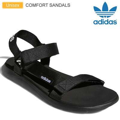 【正規取扱店】SALE 20%OFFアディダス adidas サンダル メンズ レディース コンフォートサンダル COMFORT SANDALS ブラック ホワイト 23.5-29.5cm EG6514 20SS sdl【靴】2006wannado【返品交換・ラッピング不可】