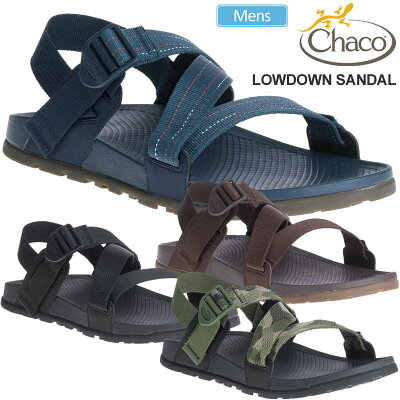 【正規取扱店】SALE 20%OFFチャコ Chaco サンダル メンズ ローダウンサンダル ブラック モス ネイビー ブラウン 25-29cm MS LOWDOWN SANDAL 12366152 20SS sdl【靴】2005wannado【返品交換・ラッピング不可】