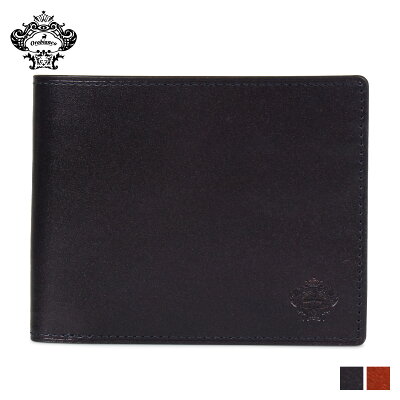 【最大1000円OFFクーポン】 Orobianco BI-FOLD WALLET オロビアンコ 財布 二つ折り メンズ 本革 ブラック ブラウン 黒 ORS-012508