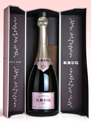 クリュッグ ロゼ 正規 箱付 ハーフ 375ml シャンパン シャンパーニュ・セレブ御用達!あの!マドンナも愛飲する高級ロゼ・シャンパーニュKrug Champagne Rose Brut Half Size