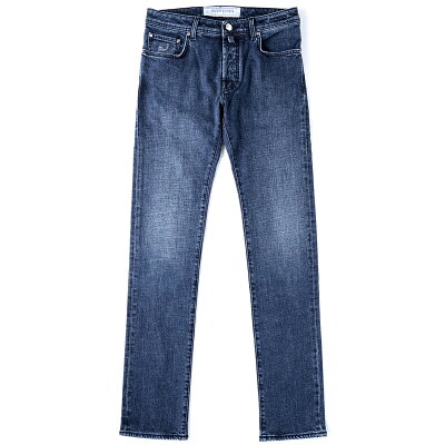 【40%OFF】JACOB COHEN / ヤコブコーエンJ688 COMFORT コットンストレッチデニムジーンズ(ウォッシュドインディゴブルー)/ パンツ ボトムス ジーパン メンズ イタリア