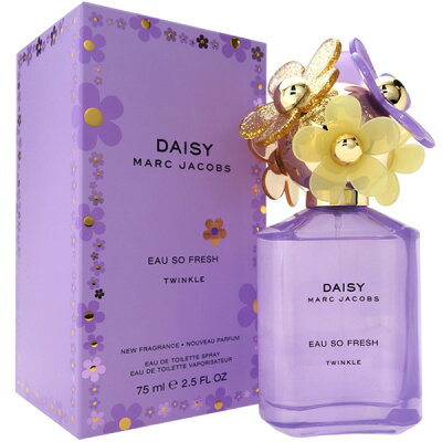 マークジェイコブス MARC JACOBS デイジー オーソーフレッシュ トゥインクル EDT SP 75ml DAISY EAU SO FRESH TWINKLE【あす楽対応_14時まで】【香水 レディース】【新生活 印象】【母の日 ギフト】