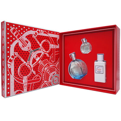 エルメス HERMES オーデ メルヴェイユ ブルー コフレセット (EDT50ml+EDT7.5ml+BL40ml)【送料無料】EAU DES MERVEILLES BLEUE SET (6502)【あす楽対応_14時まで】【香水 レディース】【香水 ブランド 人気 ギフト 誕生日 プレゼント】