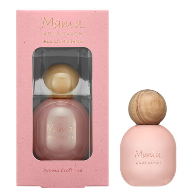 【25日P10倍】ママアクアシャボン Mama AQUA SAVON アロマクラフトティーの香り EDT SP 50ml【送料無料】【あす楽対応_14時まで】【香水 レディース】