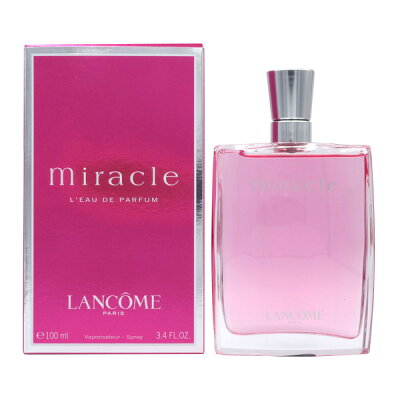 【4日20時-5日P10倍】ランコム LANCOME ミラク EDP SP 100ml【あす楽対応_お休み中】【香水 レディース】【人気 ブランド ギフト 誕生日 プレゼント】