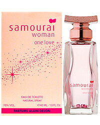 サムライ SAMOURAI サムライ ウーマン ワンラブ EDT SP 40ml 【週末限定SALE】【あす楽対応_14時まで】【香水 レディース】【香水 ブランド 人気 ギフト 誕生日 プレゼント】