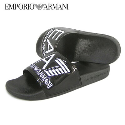 エンポリオアルマーニ エアセッテ/EMPORIO ARMANI EA7 メンズ スライドサンダル XCP001 XCC22 (ブラック/K001) シューズ/靴/SL品