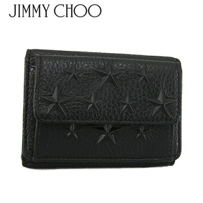 お盆期間も休まず発送!! 【2020-21秋冬新作】 ジミーチュウ/JIMMY CHOO レディース 3つ折財布 NEMO EMG BLACK ブラック/ネモ/ミニ財布/サイフ/コインケース/スタッズ/小物/プレゼント/誕生日/パーティー/バレンタイン/クリスマス/ユニセックス/男女兼用/SL