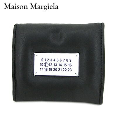 【2021春夏新作】 メゾンマルジェラ/Maison Margiela レディース 3つ折財布/サイフ GLAM SLAM S56UI0138 P1965 (ブラック/T8013) グラムスラム/ミニ財布/コンパクトウォレット/ウォレット/小物/プレゼント/誕生日/バレンタイン/クリスマス/メンズ/ユニセックス/男女兼用