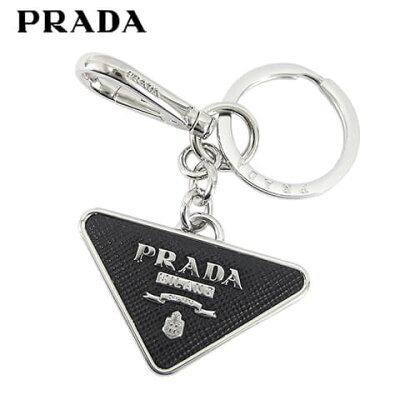 【2021春夏新作】 プラダ/PRADA ユニセックス キーホルダー SAFFIANO 2PP080 053 (NERO/ブラック/F0002) キーチャーム/トライアングル ロゴ/小物/プレゼント/誕生日/パーティー/バレンタイン/父の日/クリスマス/男女兼用/メンズ/レディース