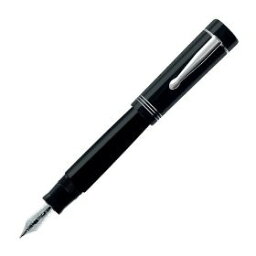 デルタ デルタ スクリーニョ 限定版 万年筆, Solid ブラック ペン先:F(細字) (DS80133 F NIB)