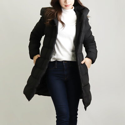 【2022-2023秋冬】 ウールリッチ WOOLRICH レディース ダウンコート PUFFY PRESCOTT CFWWOU0685FRUT3128 ブラック(3-100) 【cll】