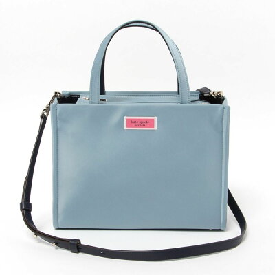 ケイトスペード KATE SPADE 2WAYバッグ 【サムナイロンミディアムサッチェル:sam nyron midium satchel】 PXRUA174 ブルー系(943/STORMY BLUE) 【bgl】