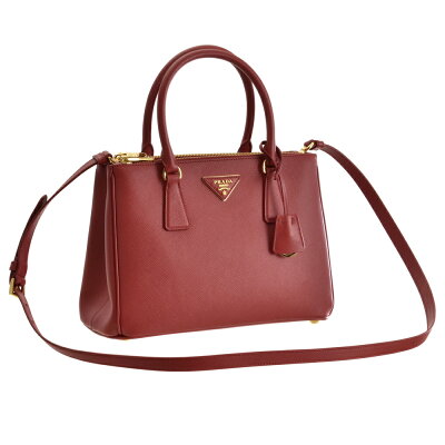 プラダ PRADA バッグ 2WAYバッグ 【サフィアーノルクス:SAFFIANO LUX】 1BA863 NZV レッド系(F068Z) 【pbx】【bgl】