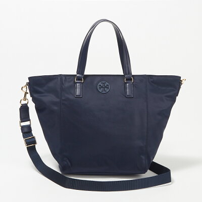 トリーバーチ TORY BURCH バッグ 2WAYバッグ 【ティルダナイロンスモールトート:TILDA NYLON SMALL TOTE】 51328 ネイビー(405)