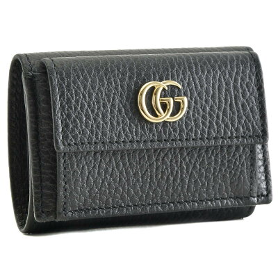 グッチ GUCCI 財布 折財布 【GG MARMONT:GGマーモント】 523277 CAO0G ブラック(1000-NERO) 【skl】【hkc】【scd】【glw】